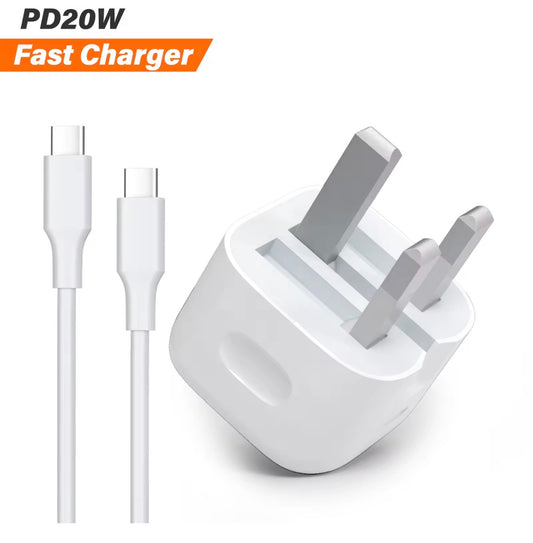 AR TECH 20W USB-C Fast Charger & 1M Cable